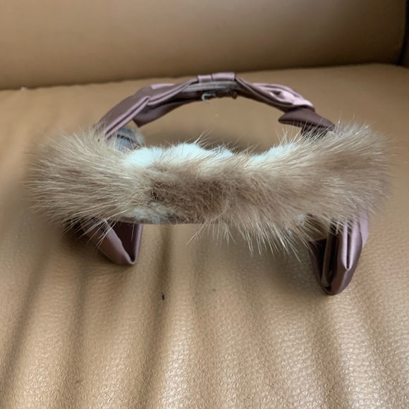 Vintage Mink and satin hat main image 5